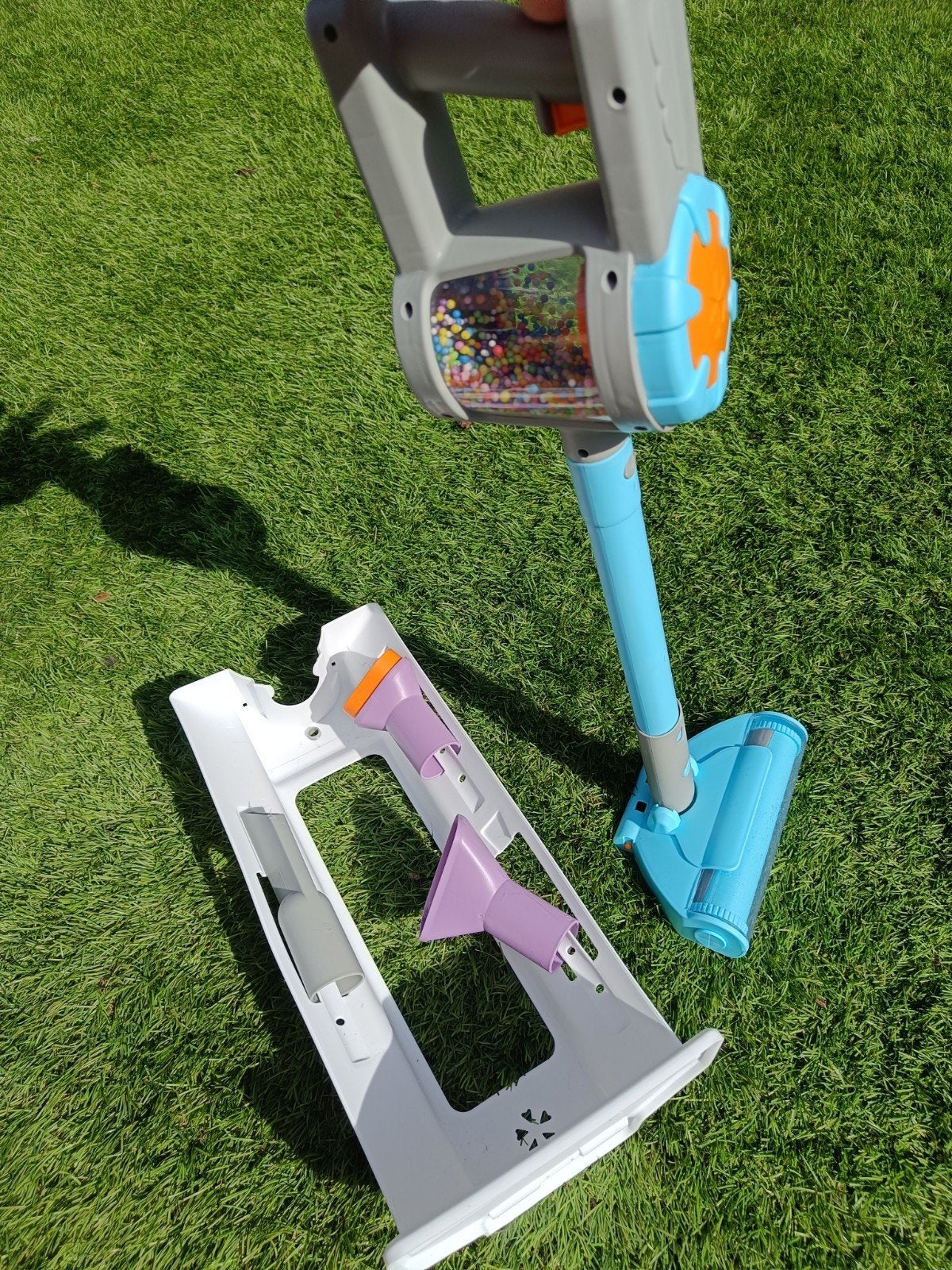 Kinderstofzuiger op batterijen - Speelgoed, Ophalen of Verzenden, Gebruikt, Jongen of Meisje