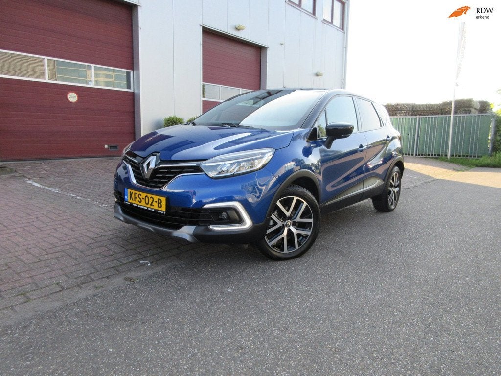Renault CAPTUR 1.3 TCe Version S Automaat, luxe uitv, 1 jaar, Auto's, Renault, Gebruikt, 4 cilinders, 150 pk, Blauw