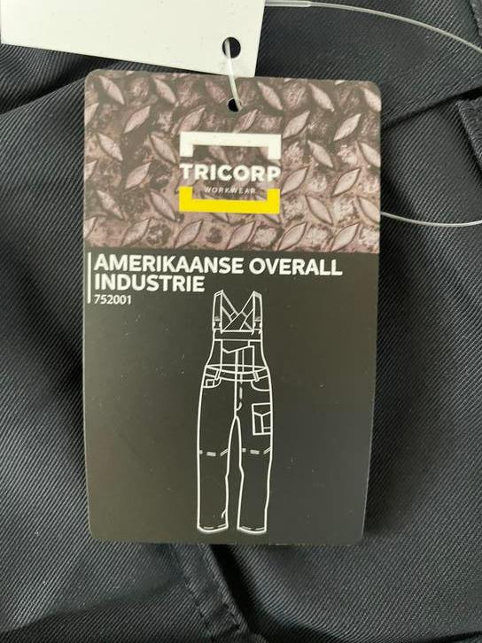 Tricorp Amerikaanse Overall navy maat M, Tuin en Terras, Werkkleding, Zo goed als nieuw, Overall, Ophalen of Verzenden