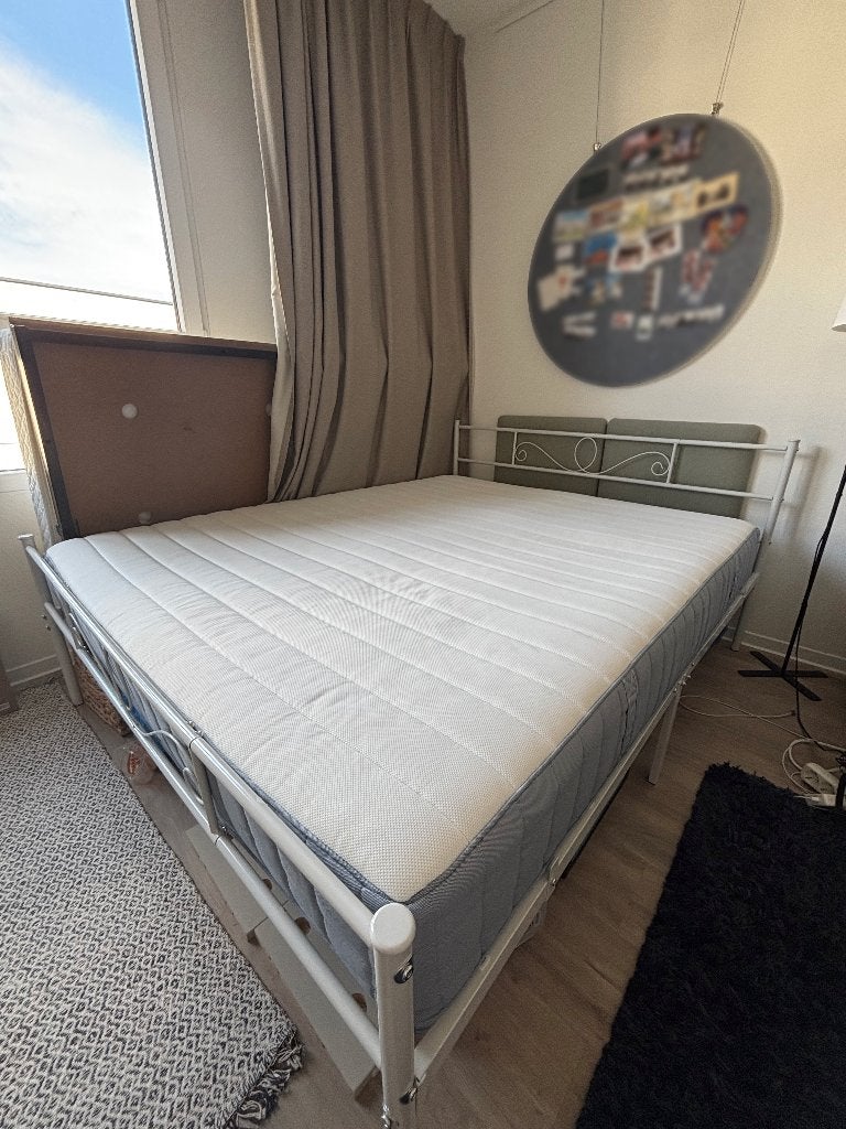 Mattress 160 x 200 cm - as good as new, Ophalen, Tweepersoons, Zo goed als nieuw, Matras