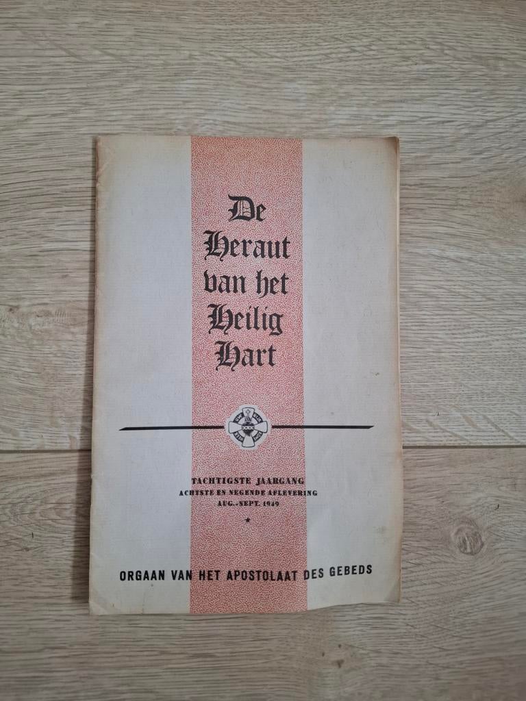 Publicatie genaamd "De Heraut van het Heilig Hart". 1940, Ophalen of Verzenden