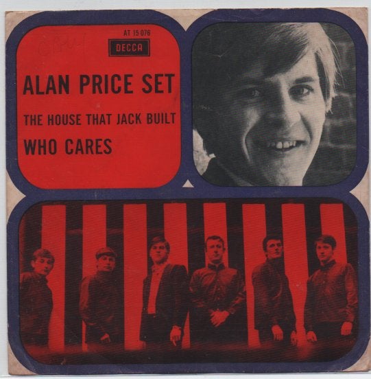 Alan Price Set- The House that Jack Built, 7 inch, Ophalen of Verzenden, Zo goed als nieuw, Pop
