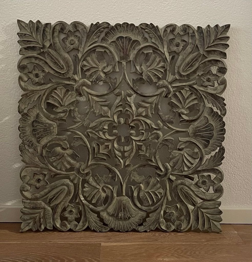 Wanddecoratie, Ophalen, Oosters, 70 cm, Hout