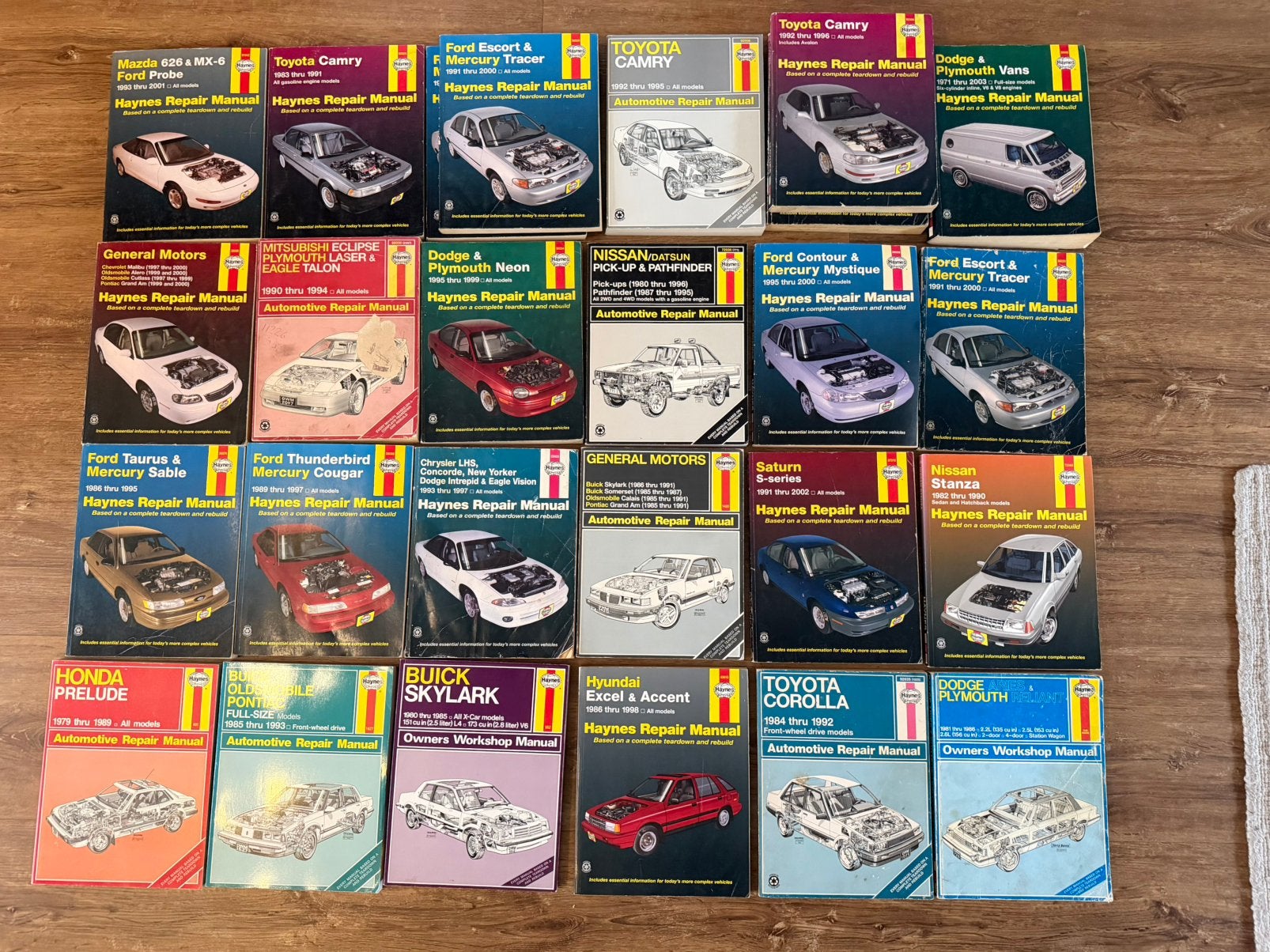 Diverse Haynes en Owners Workshop Manuals voor auto's, Ophalen of Verzenden, Gelezen, Algemeen