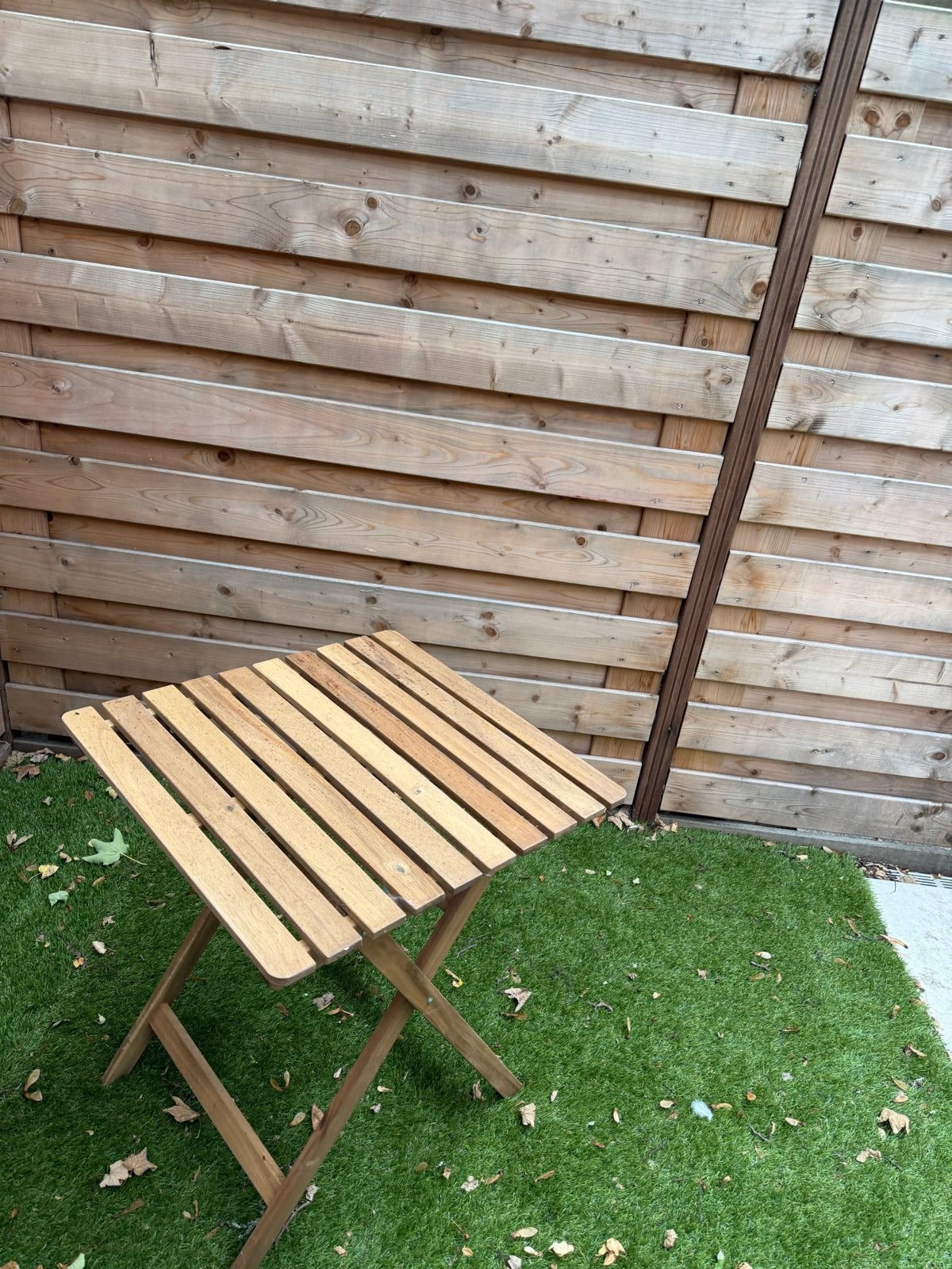 Inklapbare tuintafel van Ikea - Zo goed als nieuw, Ophalen, Zo goed als nieuw, Hout