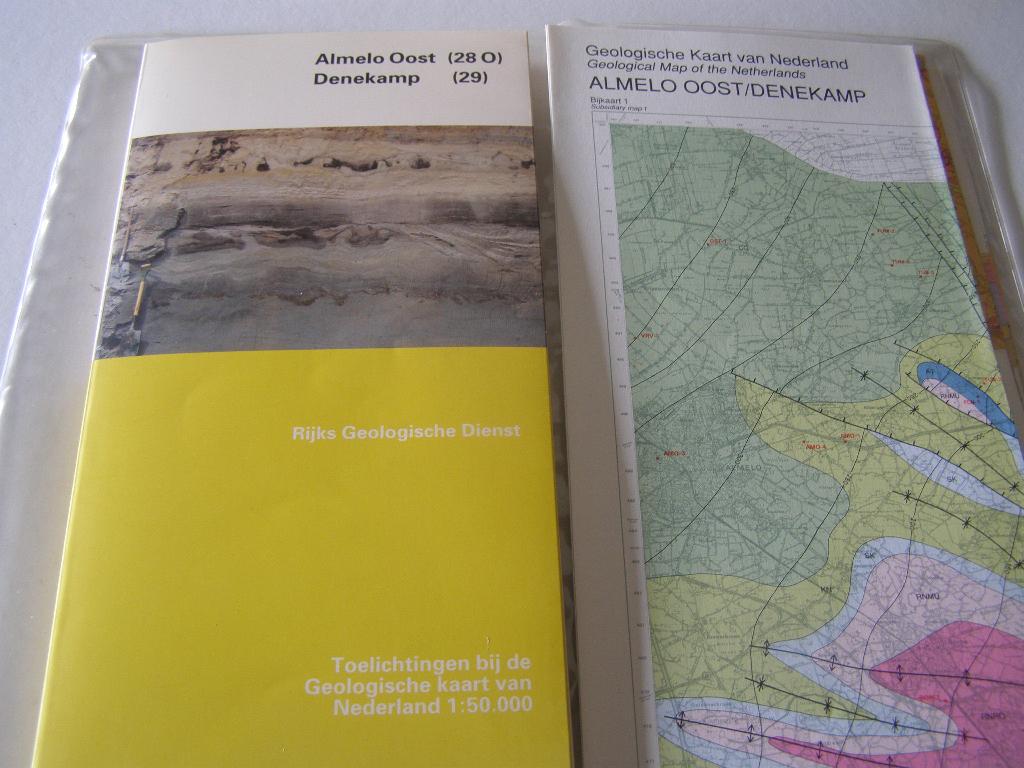 Geologische kaarten, 2000 tot heden, Ophalen of Verzenden, Landkaart, Nederland