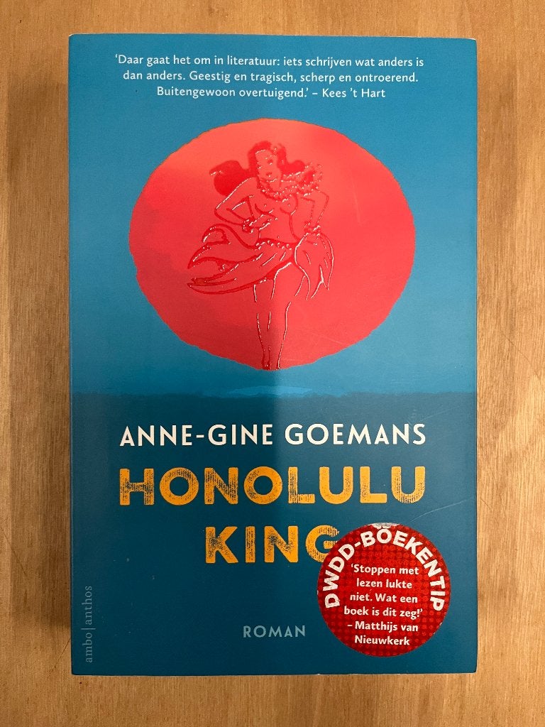 Honolulu King - Anne-Gine Goemans (Roman), Ophalen of Verzenden, Zo goed als nieuw, Anne-Gine Goemans, Nederland