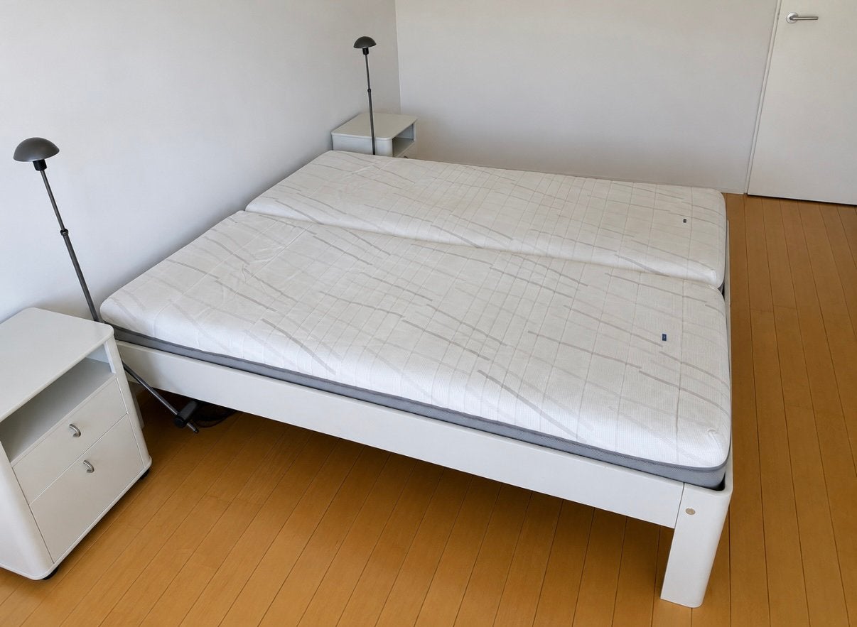 2x Auping matras 90x210 AVS cresto pocket, Huis en Inrichting, Slaapkamer | Matrassen en Bedbodems, Ophalen, Gebruikt, 90 cm, Eenpersoons