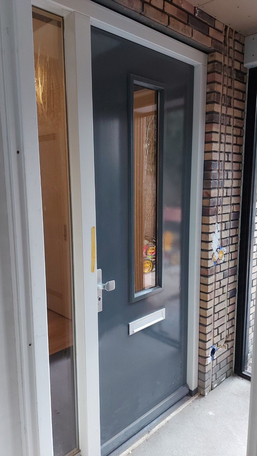 Zeer nette voordeur, Ophalen, Zo goed als nieuw, Buitendeur, 200 tot 215 cm