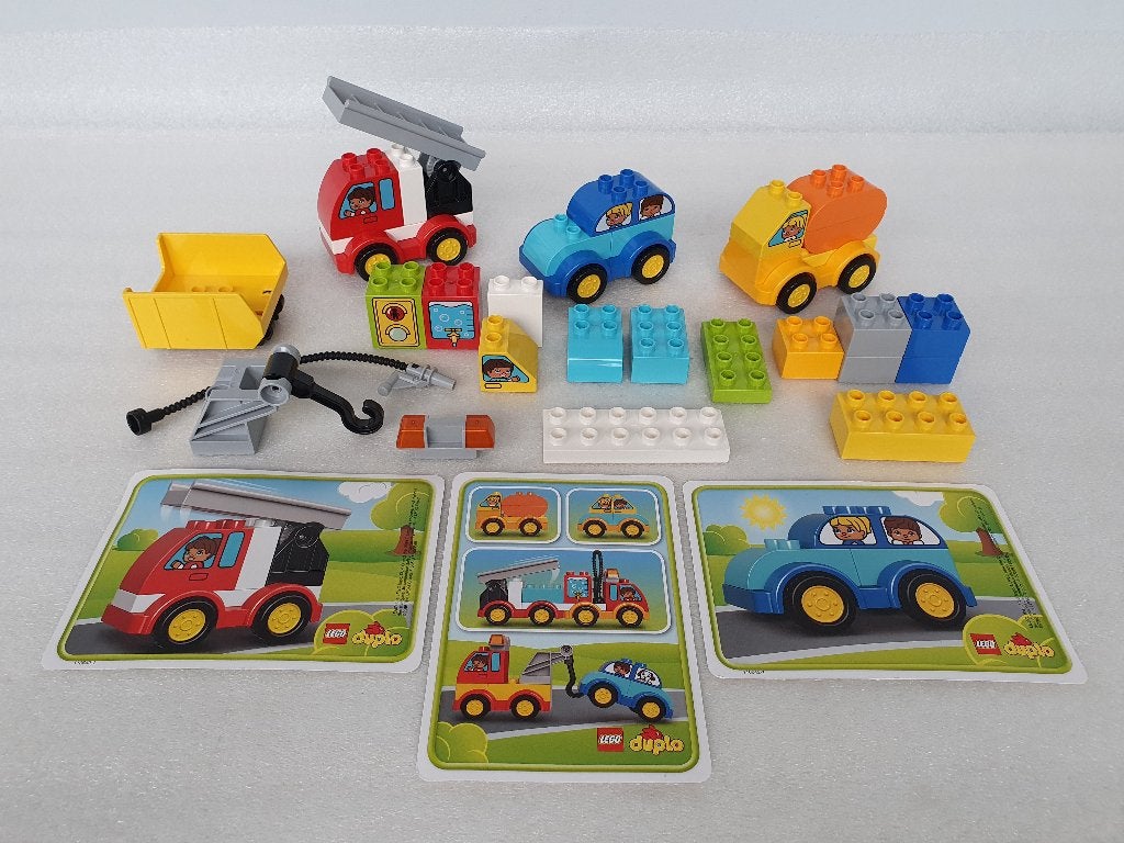 Lego Duplo 10816: Mijn Eerste Wagens en Truck, Gebruikt, Ophalen of Verzenden, Compleet, Duplo