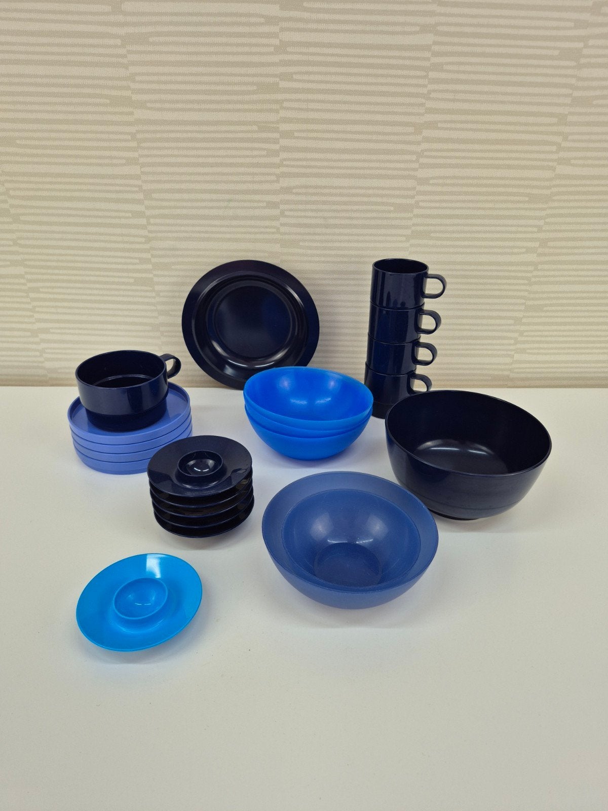 Per stuk €1,- Vintage Mepal Rosti campingservies., Ophalen of Verzenden, ., ., .