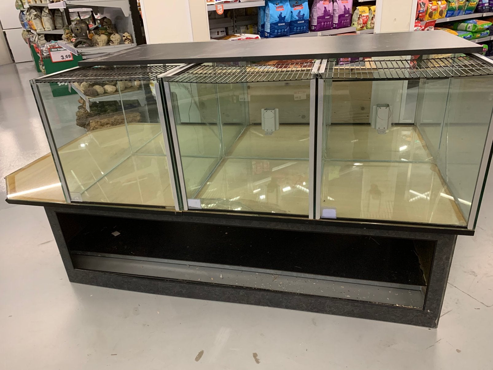 Knaagdiereiland van glas, Dieren en Toebehoren, Ophalen, Hamster, 90 cm of meer, Hok