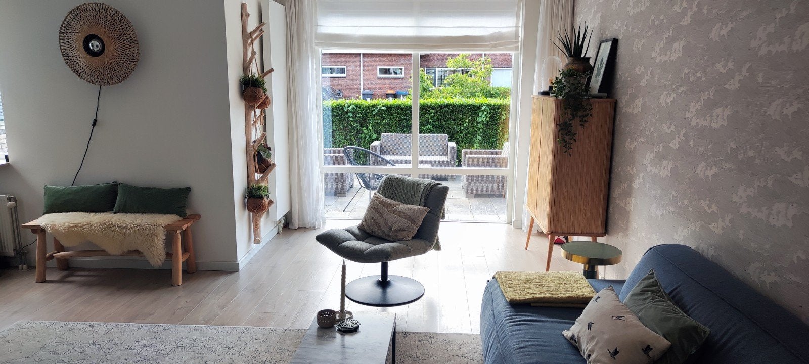 Fauteuil van Zuiver grijs, Ophalen, Zo goed als nieuw, 75 tot 100 cm, 50 tot 75 cm