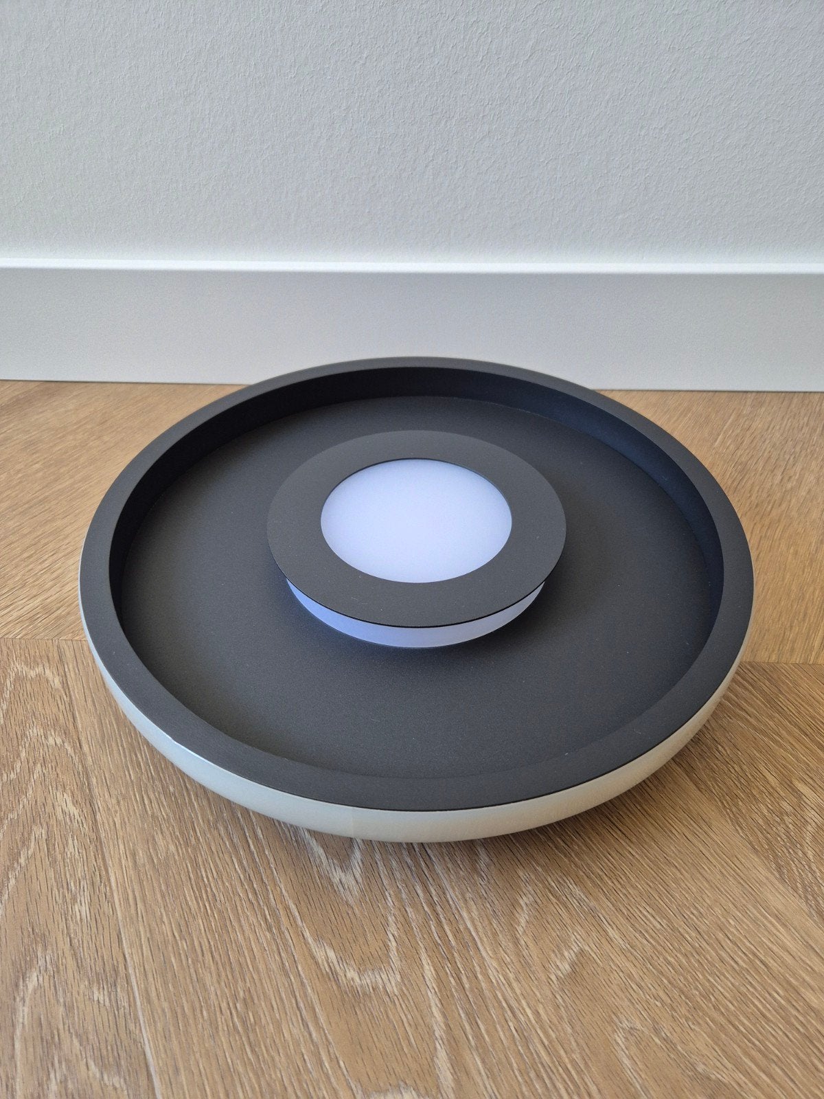 Badkamerlamp, 3 standen IP44, Huis en Inrichting, Lampen | Plafondlampen, Ophalen, Gebruikt, Zwart, Dimbaar