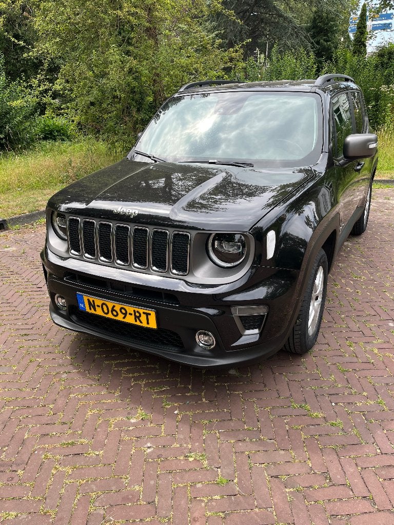 Jeep Renegade Limited 1.3T 150 Pk Automaat, Stof, 4 cilinders, Zwart, 151 pk