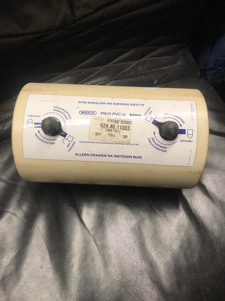 Wavin Nederland pvc U tv koppeling Type 5 cr tn5244011003, Pvc, Overige typen, Nieuw, Ophalen of Verzenden