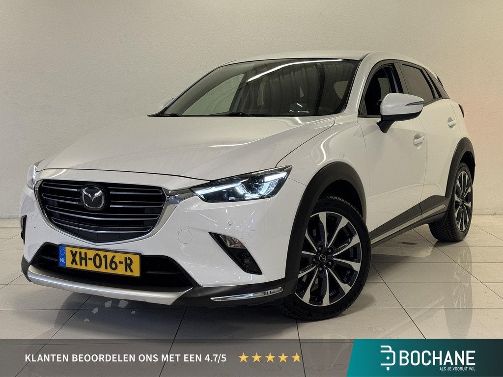 Mazda CX-3 2.0 SkyActiv-G 120 GT-M | BOSE Audio | Stoelverwa, Auto's, Mazda, 1998 cc, Gebruikt, 4 cilinders, Leder en Stof