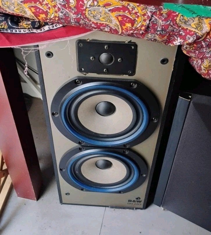 2x B&W DM220 Boekenplank Luidsprekers - Uitstekende Staat, Ophalen of Verzenden, Zo goed als nieuw, Bowers & Wilkins (B&W), Geschikt voor surround/home cinema