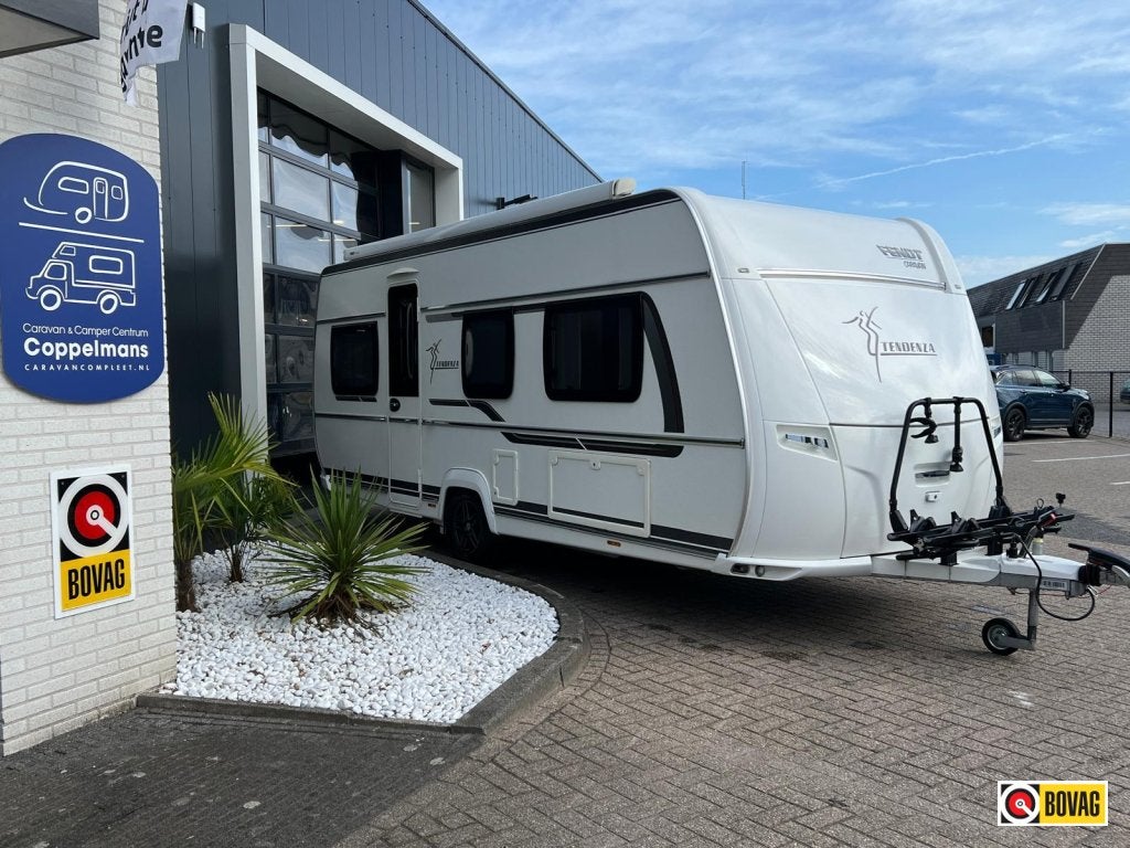 Fendt Tendenza 515 SG Luifel, Mover, Fietsenrek, 2000 KG, Caravans en Kamperen, Caravans, Rondzit, Bedrijf, Overige typen, 1250 - 1500 kg