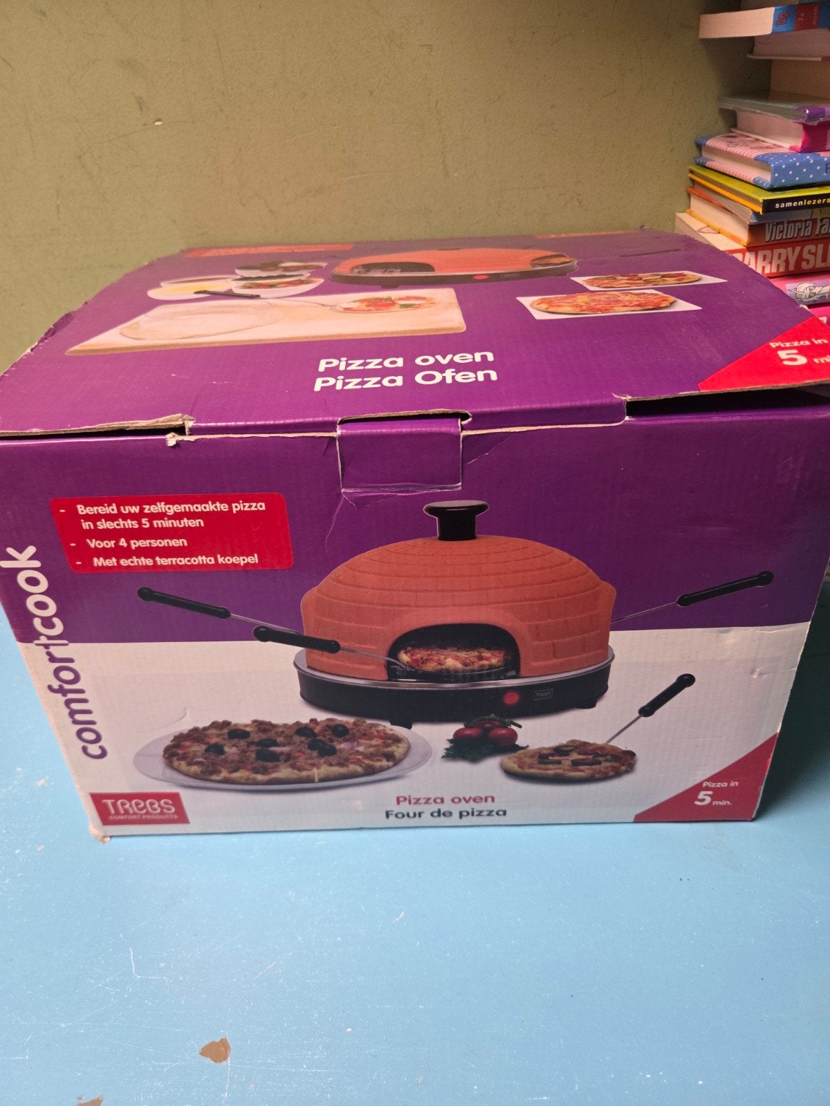 Comfort Cook Pizza Oven met Terracotta Koepel, Ophalen, Gebruikt, Comfort Cook