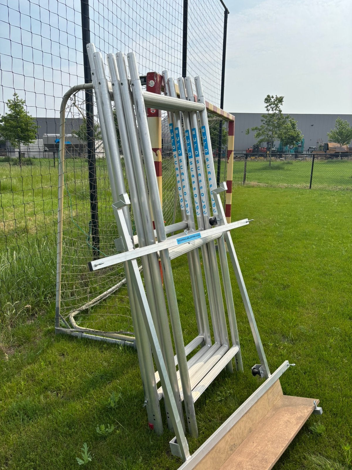 Steigerlift / zonnepanelen lift, Ophalen, Nieuw, Rolsteiger of Kamersteiger, 5 meter of hoger