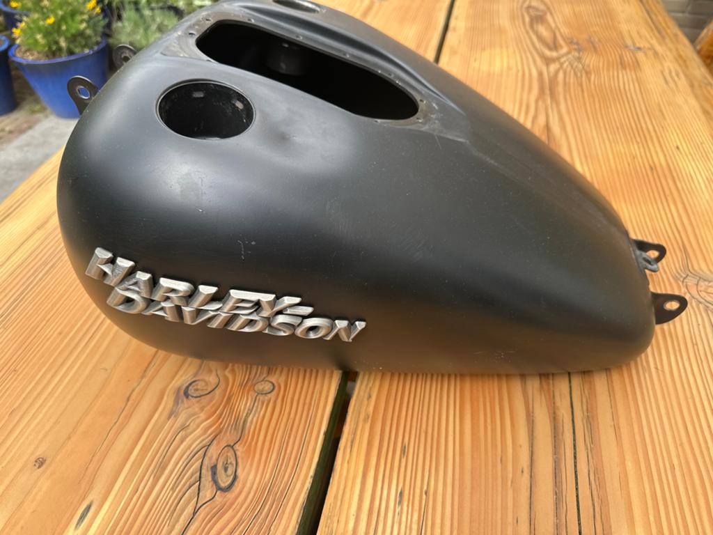 Harley-Davidson FXDB Tank - Mat Zwart, Motoren, Ophalen of Verzenden, Gebruikt