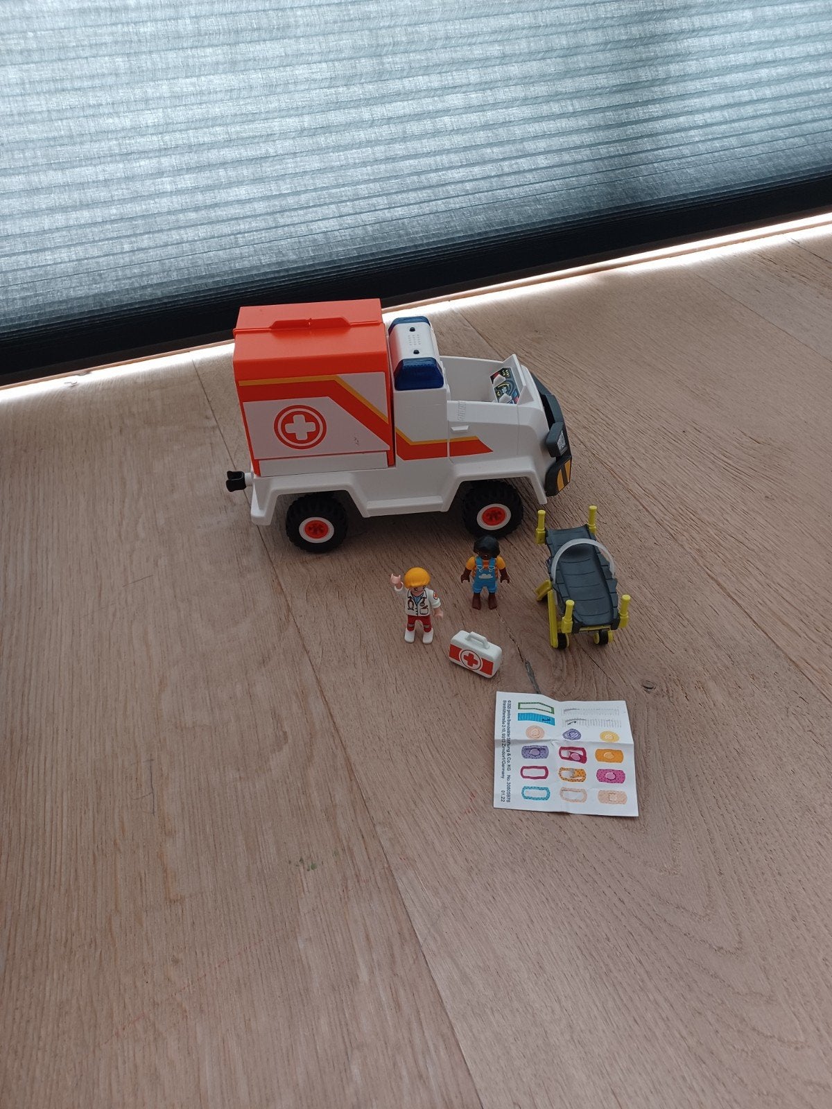 Playmobil Ambulance met Figuren en Brancard, Ophalen of Verzenden, Gebruikt, Complete set