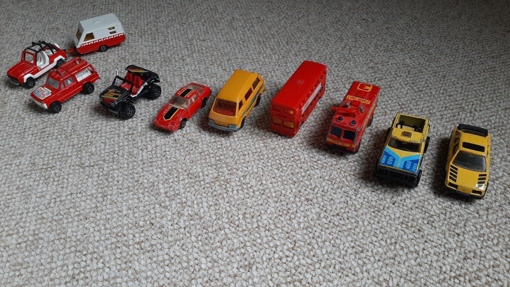 Set Matchbox en Majorette auto's voor 20€, Hobby en Vrije tijd, Ophalen of Verzenden, Gebruikt, Auto, Overige merken