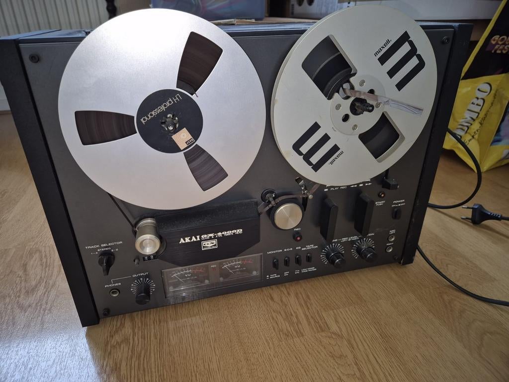 Akai GX-4000D Bandrecorder met banden, Audio, Tv en Foto, Bandrecorders, Ophalen, Bandrecorder, Met banden
