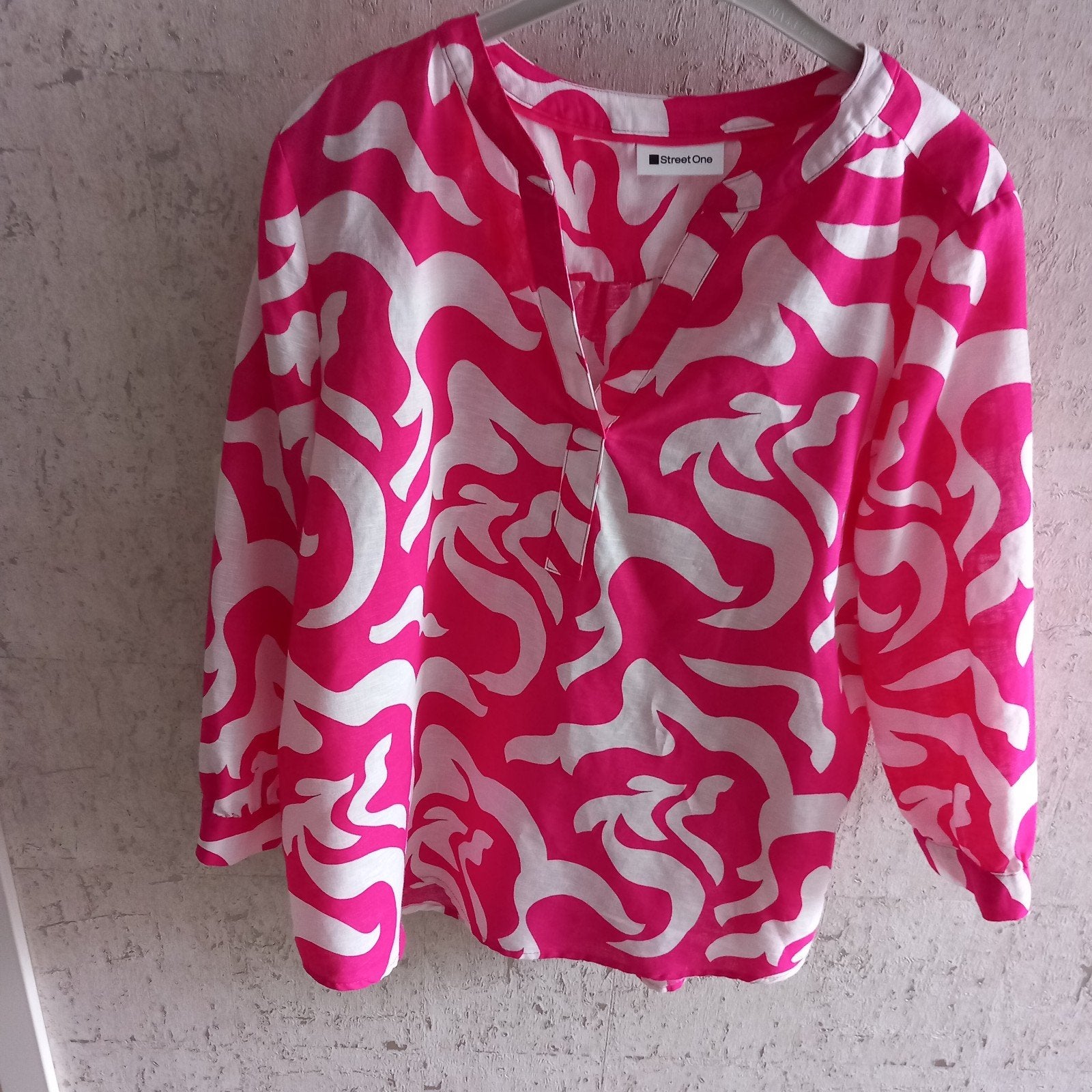 NIEUWE LINNEN STREET ONE BLOUSE, Kleding | Dames, Tops, Street One, Ophalen of Verzenden, Nieuw