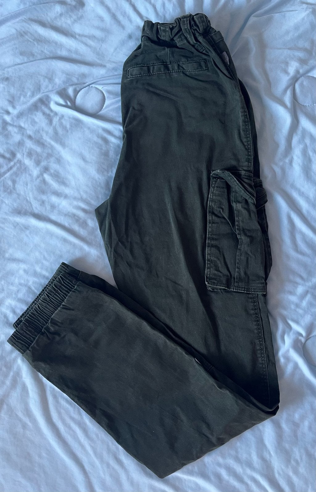 Name It cargo broek mt 164 army groen jogger wandelbroek, Kinderen en Baby's, Ophalen of Verzenden, Zo goed als nieuw, Jongen