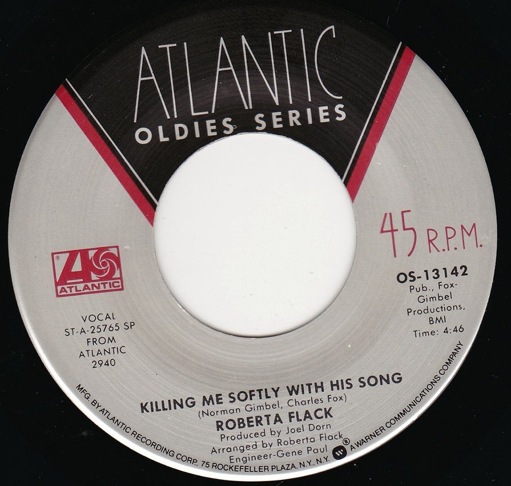 Roberta Flack - Killing Me Softly 7", Cd's en Dvd's, Vinyl Singles, Verzenden, Zo goed als nieuw, 7 inch, Pop