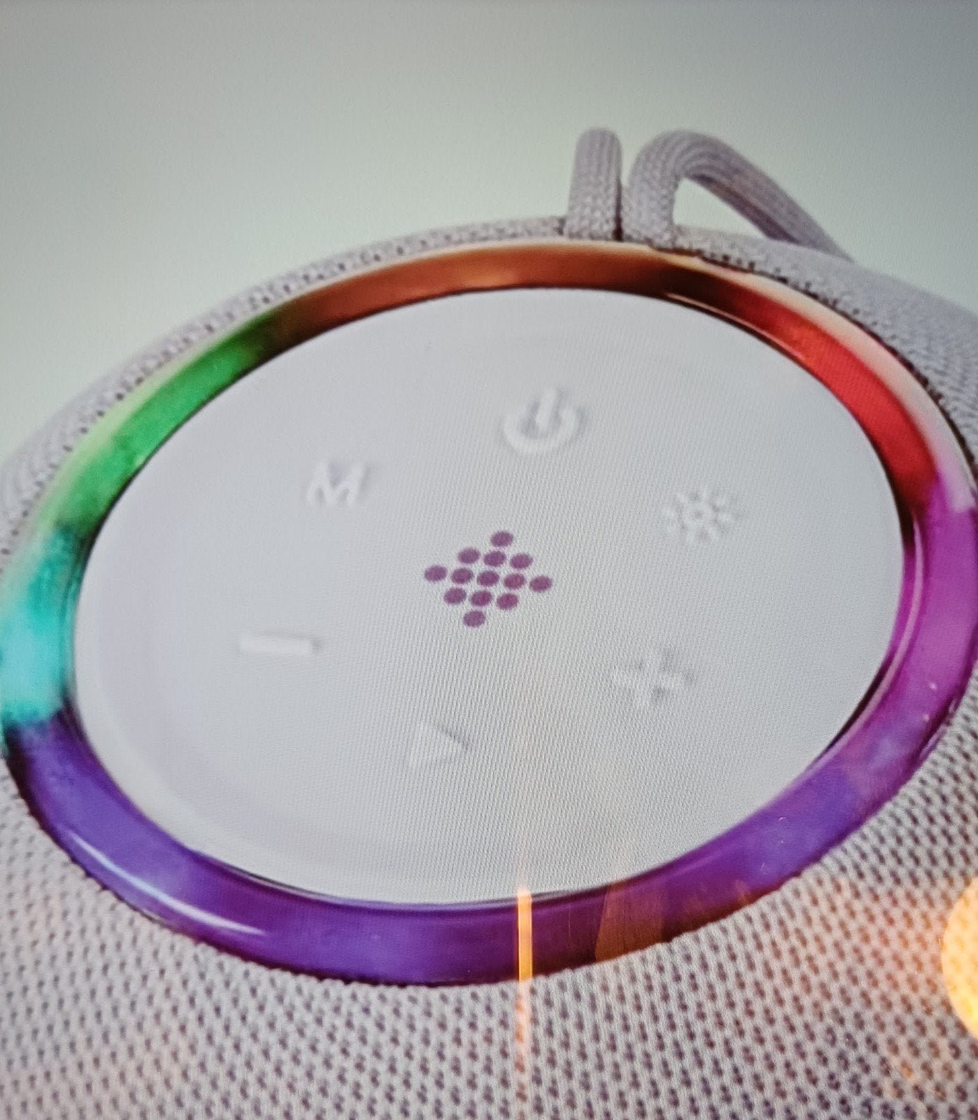 Draagbare speaker met lichteffecten en diverse aansluitingen, Audio, Tv en Foto, Luidsprekers, Zo goed als nieuw, Draagbare speaker