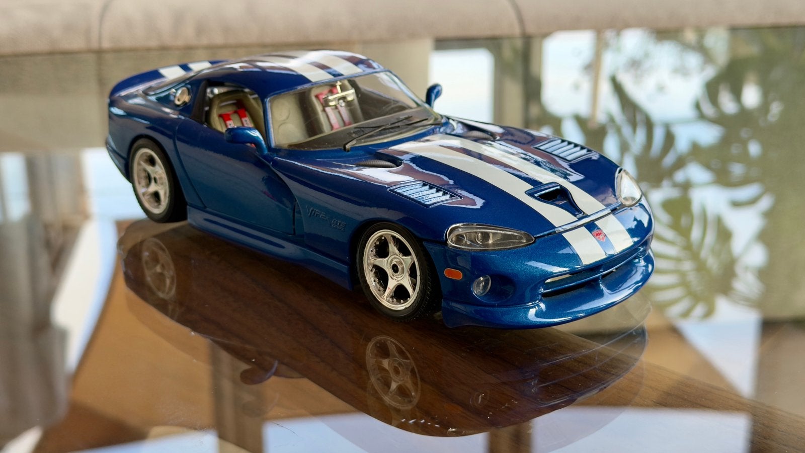 Dodge Viper GTS 1:18 Bburago, Hobby en Vrije tijd, Modelauto's | 1:18, Verzenden, Zo goed als nieuw, Bburago