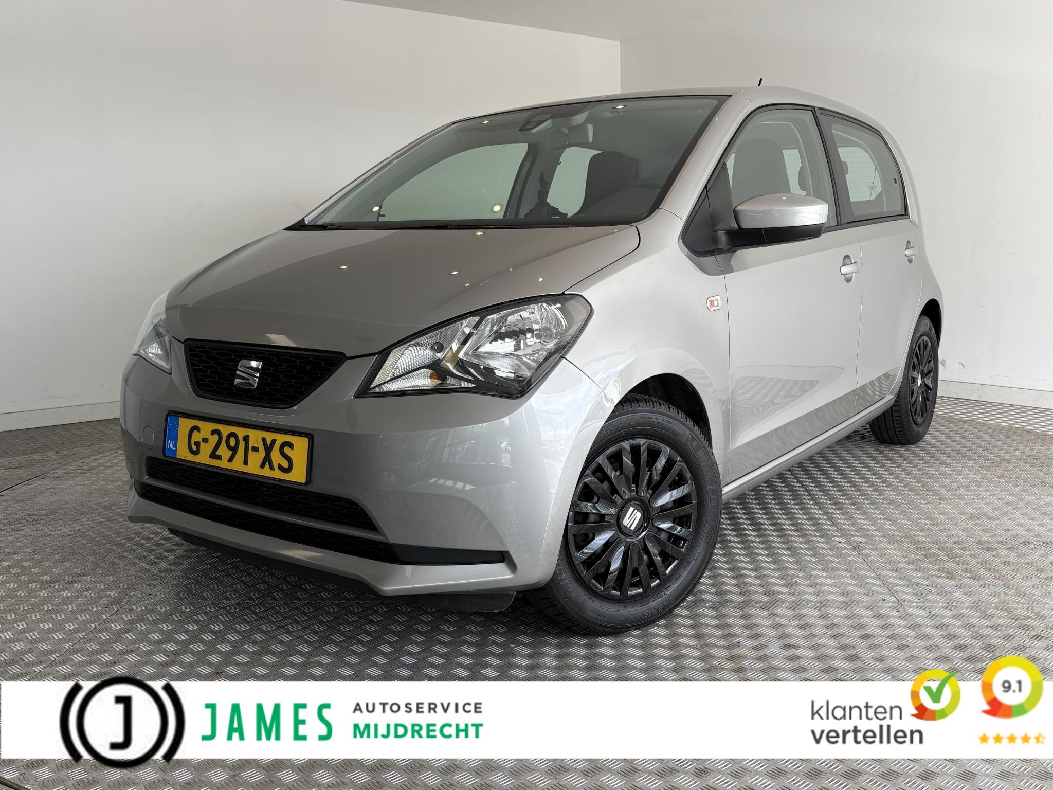 SEAT Mii 1.0 Style, Auto's, Seat, Voorwielaandrijving, Stof, Gebruikt, Mii
