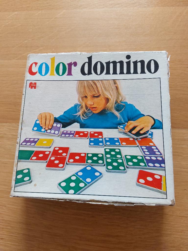 color domino Jumbo, Ophalen of Verzenden, Gebruikt