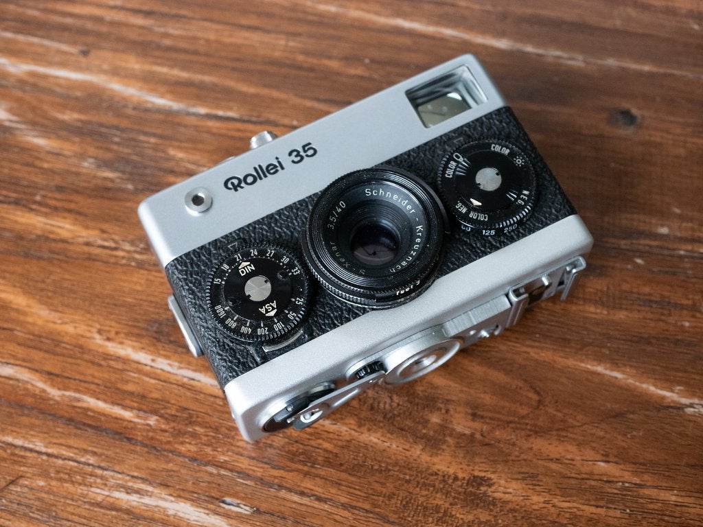 Rollei 35 Camera w/Schneider S-Xenar 40mm Lens, Ophalen, Gebruikt, Compact, Overige Merken
