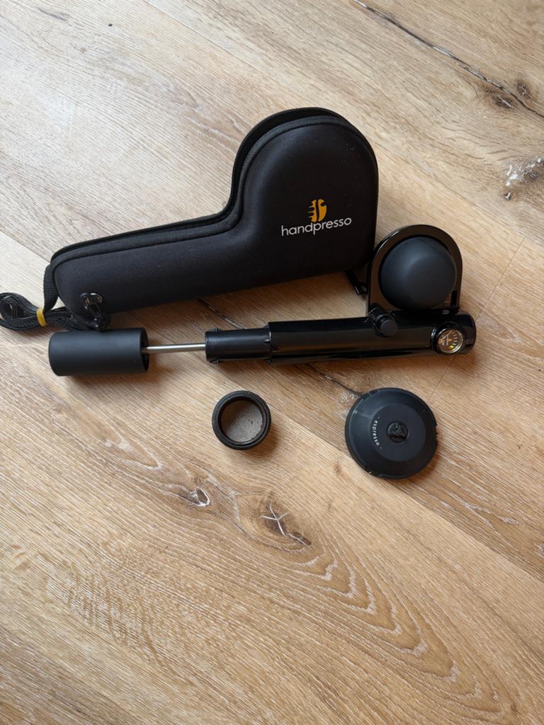 Handpresso Draagbare Espressomachine - Perfect voor Onderweg, Witgoed en Apparatuur, Koffiezetapparaten, Espresso apparaat, Gemalen koffie