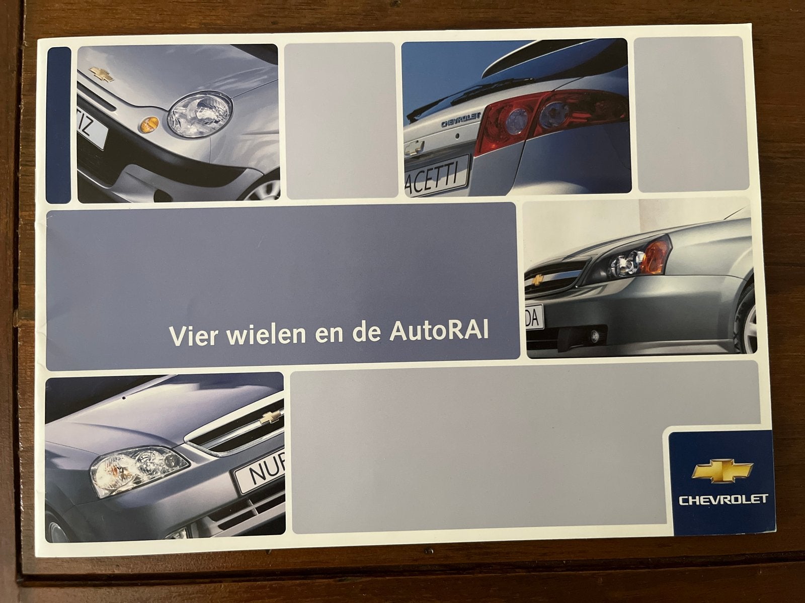 Chevrolet brochure: Matiz, Kalos, Lacetti, Nubira, Tacuma, E, Ophalen of Verzenden, Zo goed als nieuw, Chevrolet