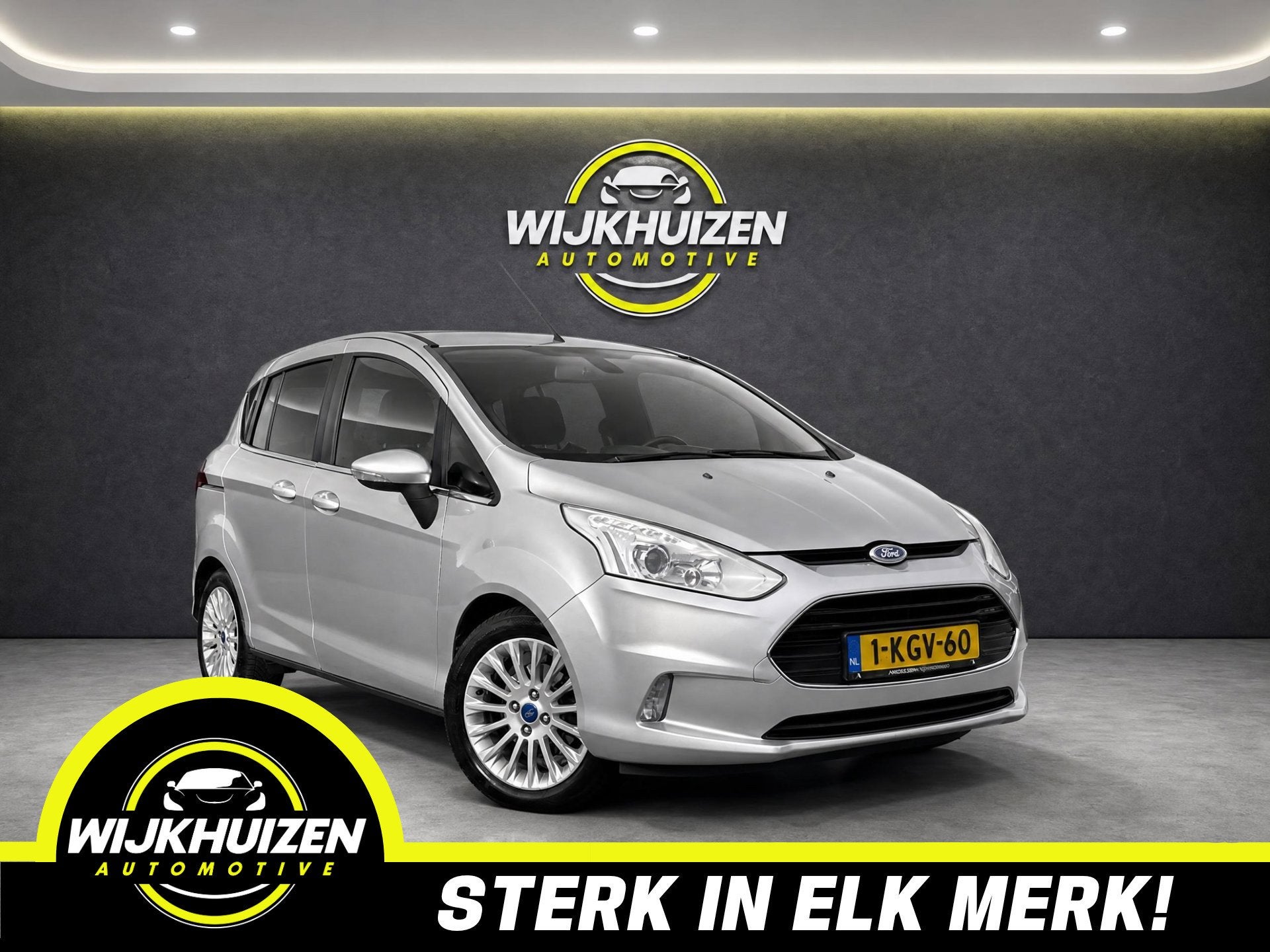 Ford B-Max 1.0 EcoBoost Titanium met Climate ! Cruise ! Nieu, Auto's, Ford, Voorwielaandrijving, Gebruikt, Origineel Nederlands