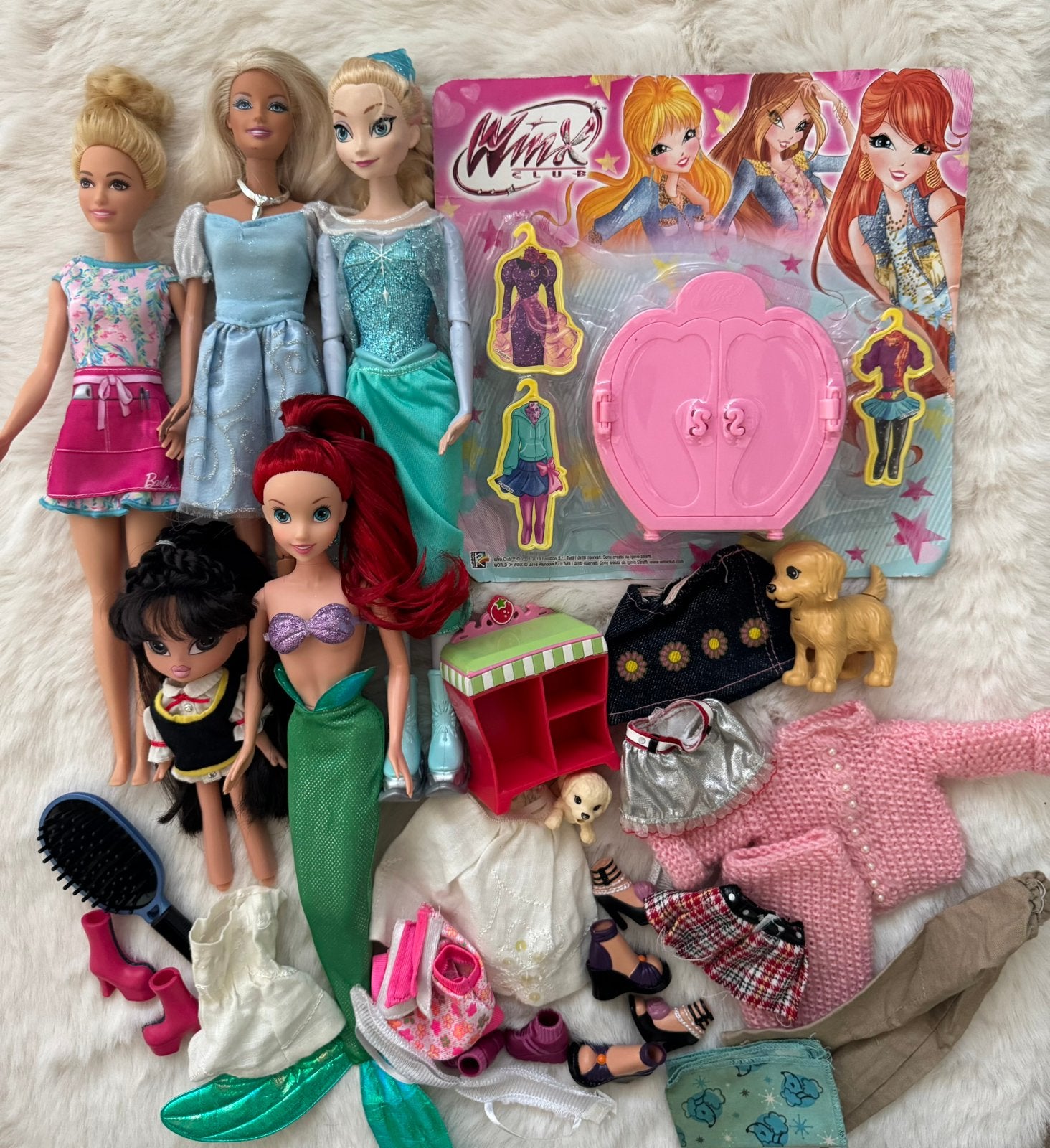 Barbie Set, Verzamelen, Poppen, Ophalen of Verzenden, Gebruikt, Fashion Doll