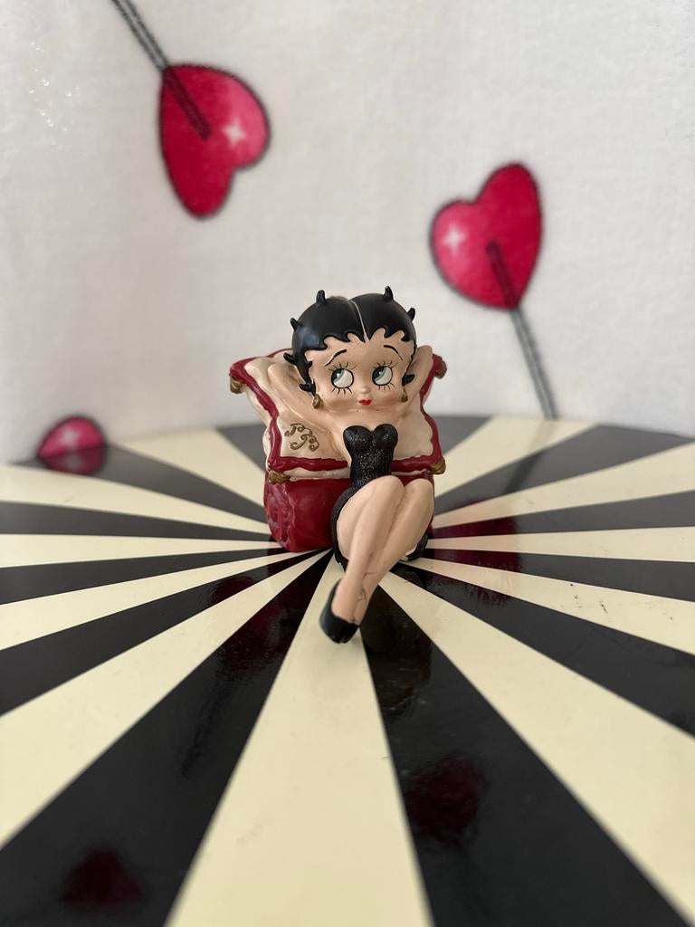 BETTY BOOP - Beeldje | Kussen | Retro | Vintage | Popart, Verzamelen, Poppetjes en Figuurtjes, Zo goed als nieuw, Ophalen of Verzenden