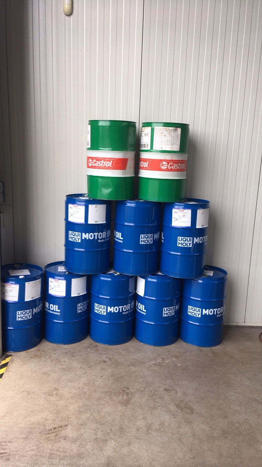Olievat 60l / brandton, Ophalen, Zo goed als nieuw, Vuurton