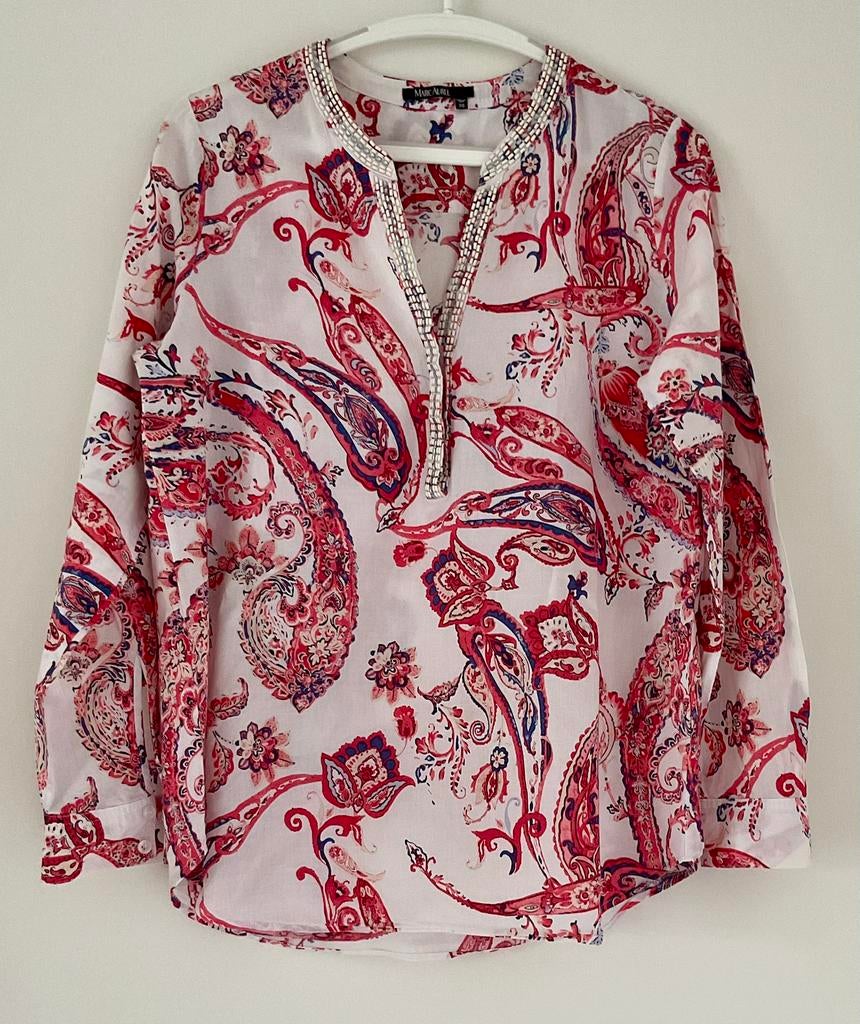 Prachtige blouse van Marc Aurel, Ophalen of Verzenden, Zo goed als nieuw, Maat 36 (S)