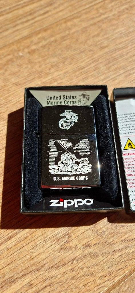Limited edition Zippo Lighter – U.S. Marine Corps, Ophalen of Verzenden, Marine, Amerika, Overige typen