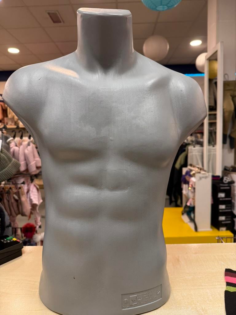 4x Heren Torso Etalagepop Kleding Display Winkel, Ophalen, Onbekend, Zo goed als nieuw, Onbekend