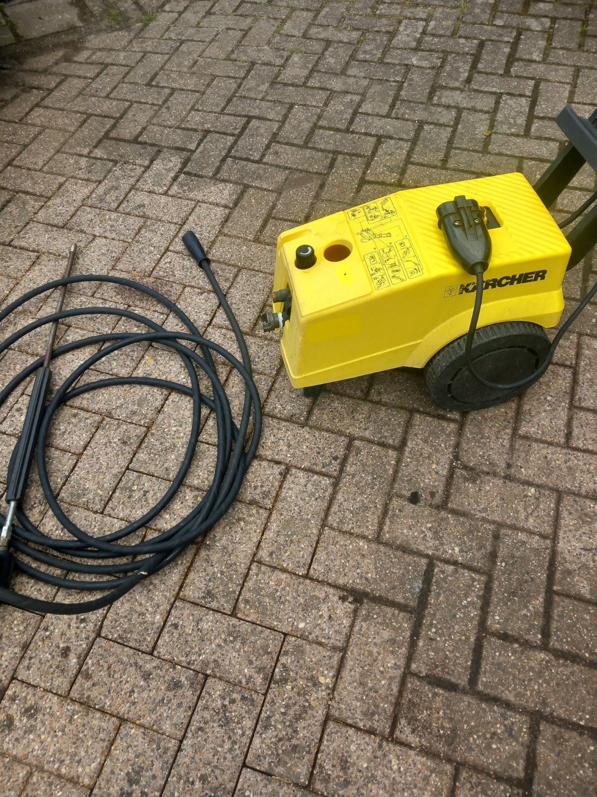 Te huur zware  Karcher  400V, Ophalen, Elektrisch