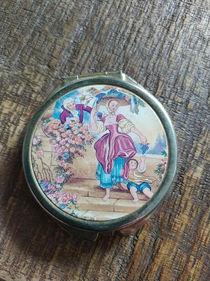 Vintage pillendoosje, Ophalen of Verzenden