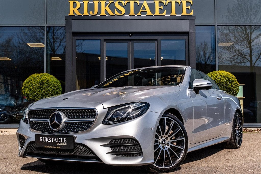 Mercedes E-klasse Cabrio 300 25th Anniversary|BURMESTER|360, Auto's, Mercedes-Benz, Automaat, Achterwielaandrijving, 4 cilinders