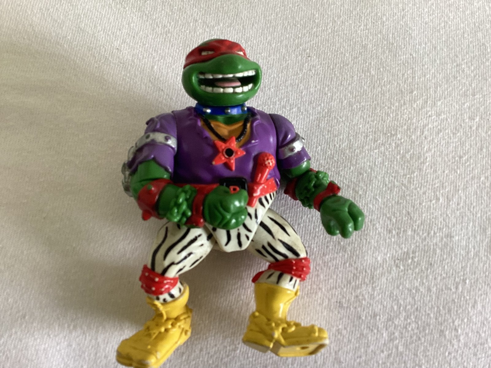 TMNT Ninja Turtles Heavy Metal Raph, Verzamelen, Poppetjes en Figuurtjes, Ophalen of Verzenden, Gebruikt